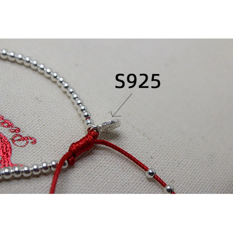 SilverHappiness Thread Bracelet