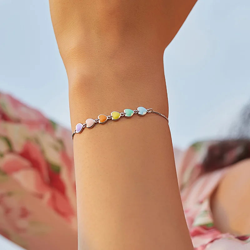 ColorLove Enamel Bracelet