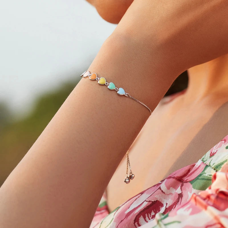 ColorLove Enamel Bracelet