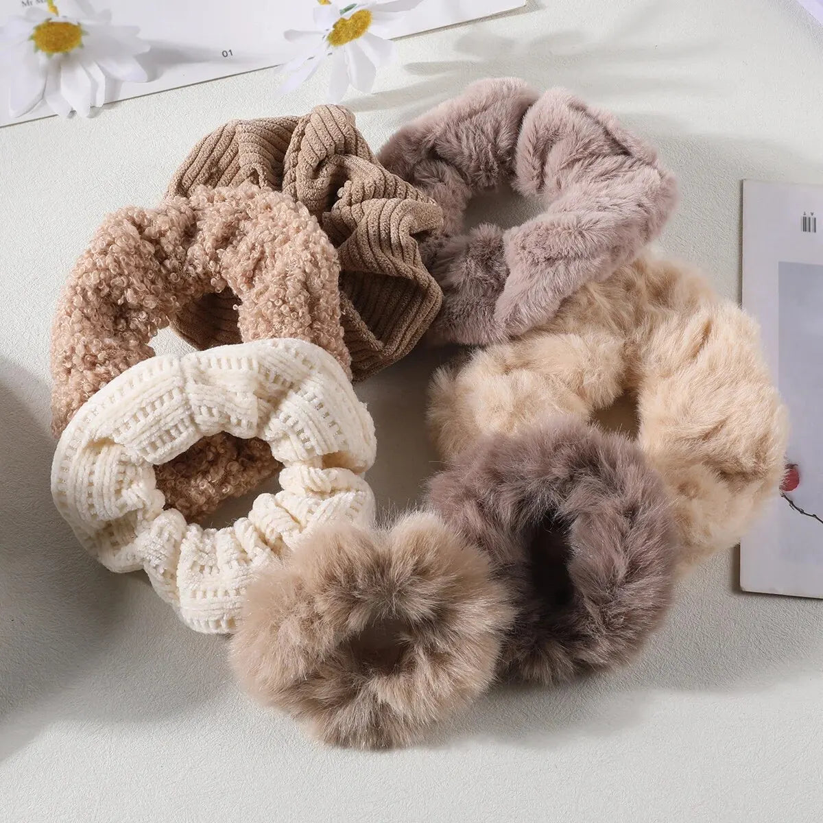 Fluffy Dream Scrunchies