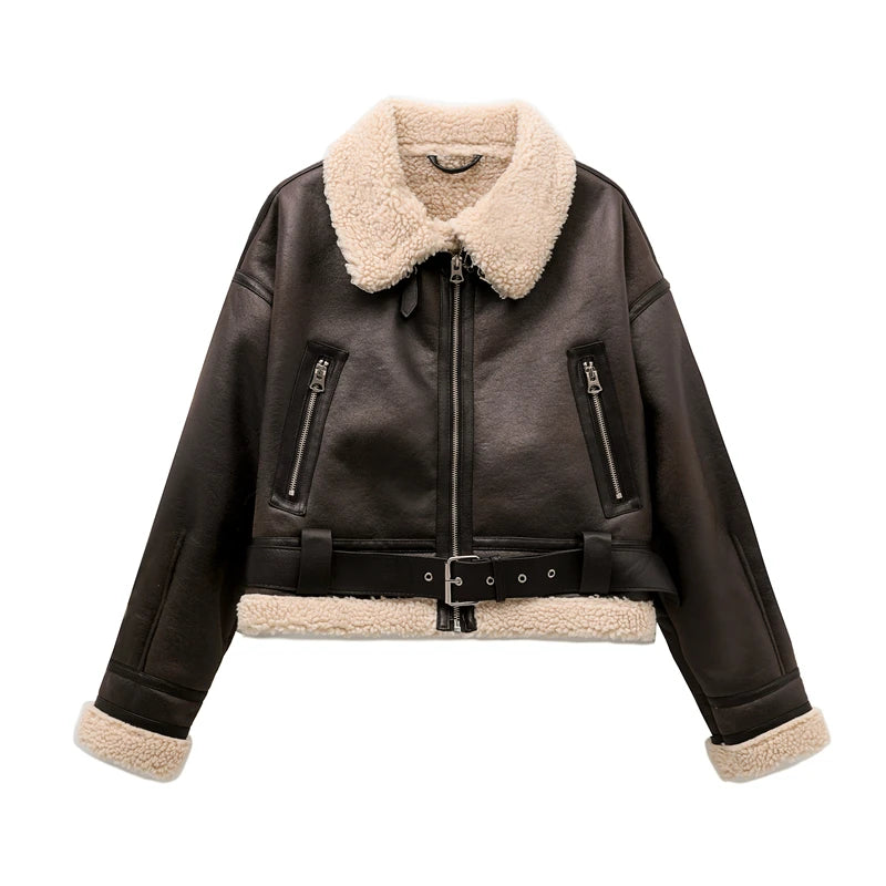 Cozy Luxe Shearling Jacket