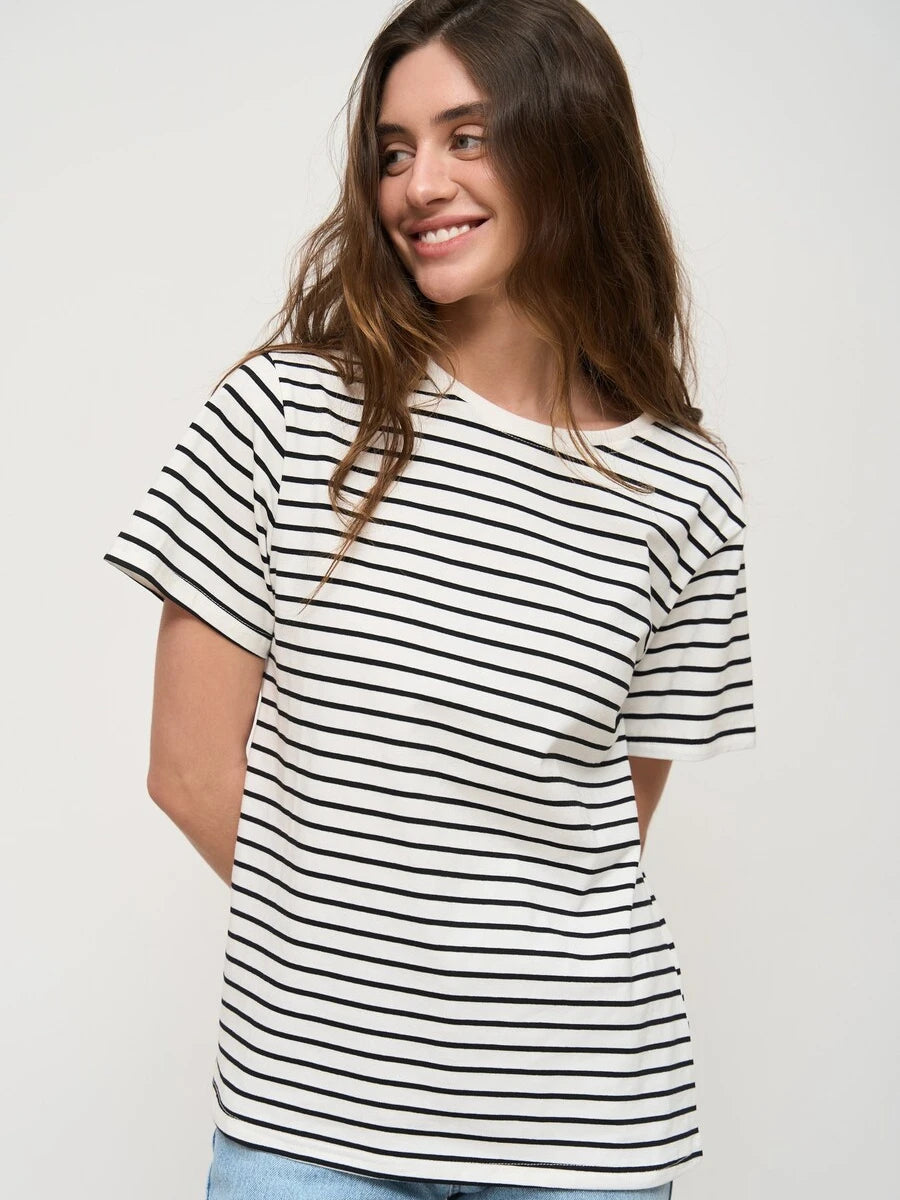 StripeBreeze Tee