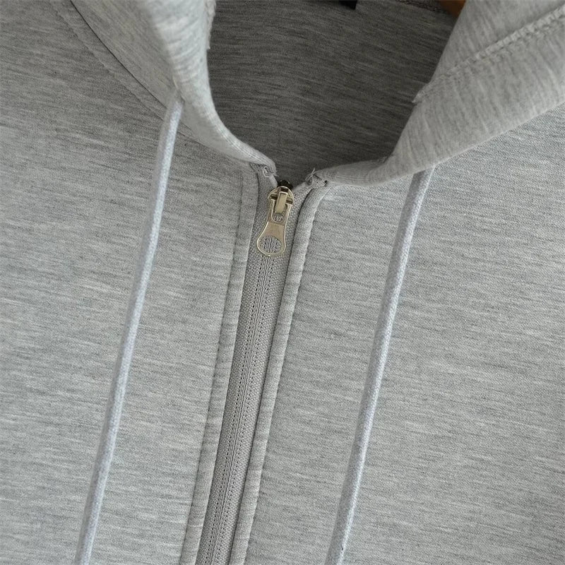 High Street Oversize Zip Hoodie