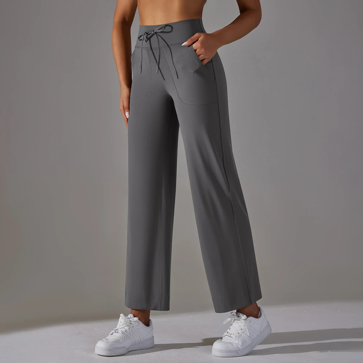 BreezeFit-Leggings mit weitem Bein 