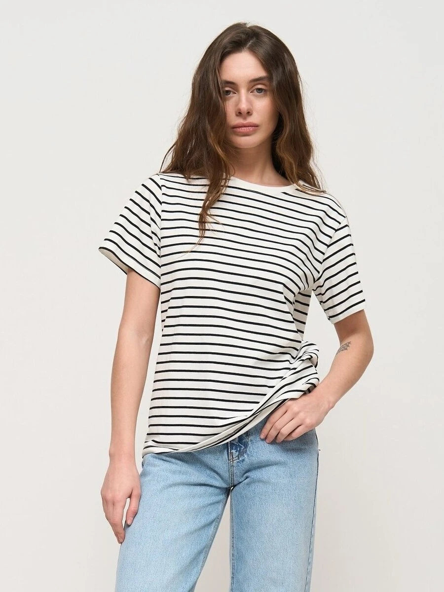 StripeBreeze Tee