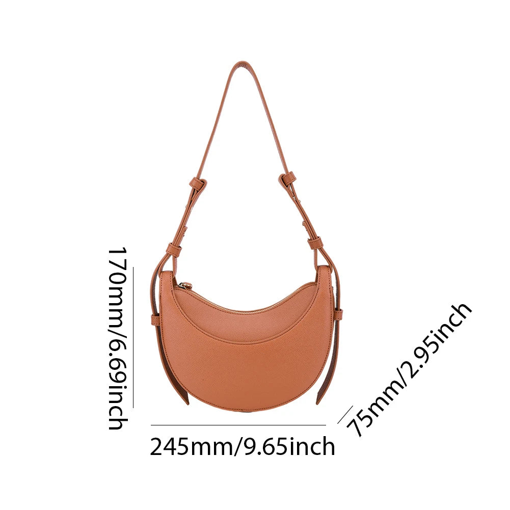 Half Moon Luxury Handbag