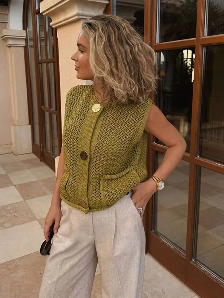 Urban Chic Knitted Vest