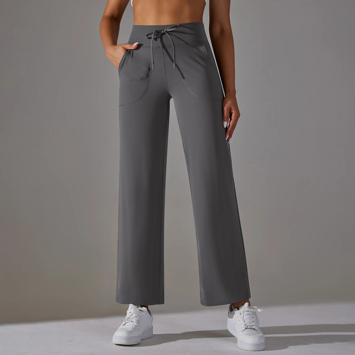 BreezeFit-Leggings mit weitem Bein 