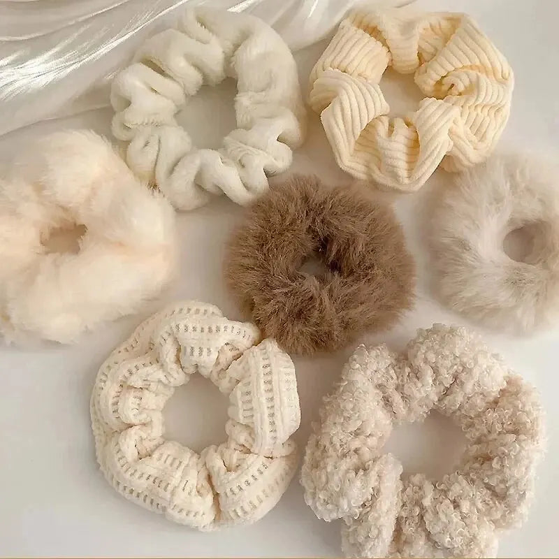 Fluffy Dream Scrunchies