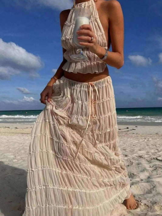 Coastal Chic Halter Two-Piece