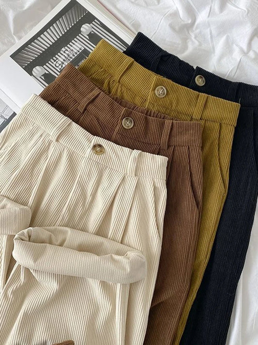 VintageVibe Corduroy Pants