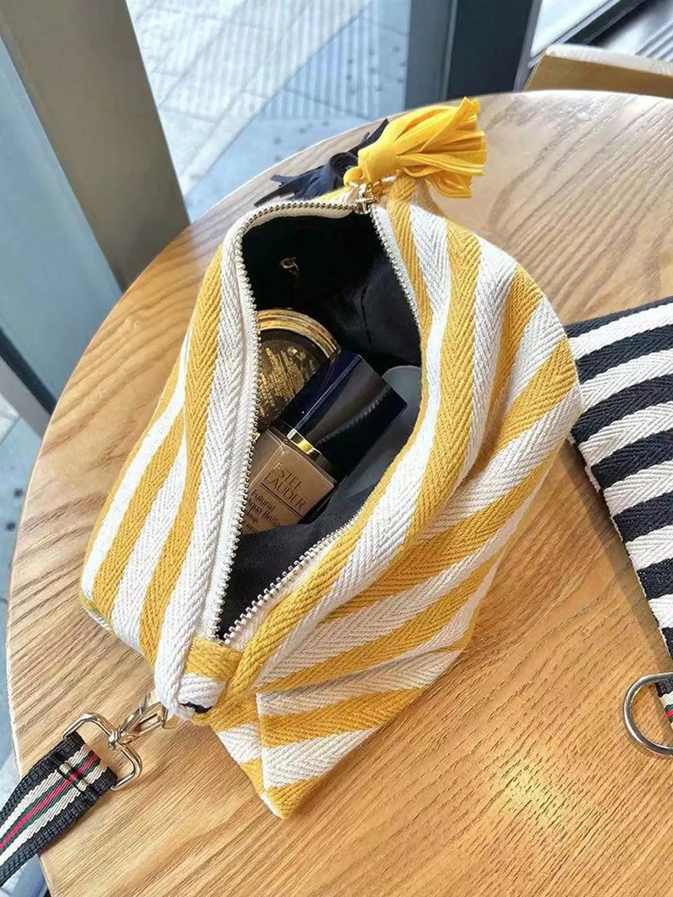 Tassel Touch Cosmetic Bag