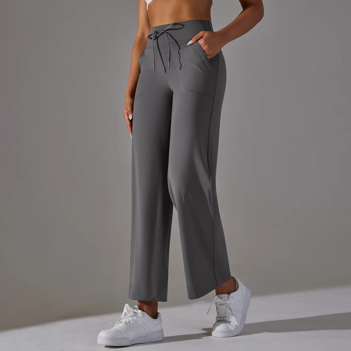 BreezeFit-Leggings mit weitem Bein 