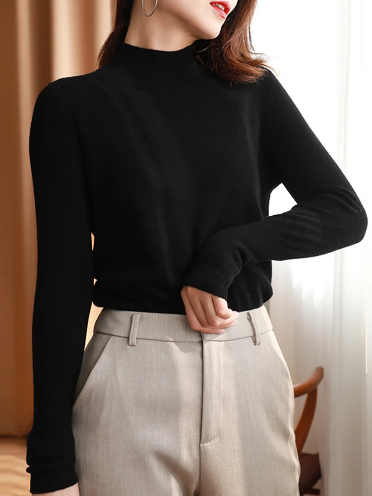 Cozy Chic Turtleneck Pullover