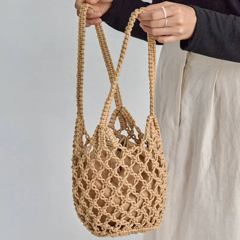 OceanKnit Bucket Tote