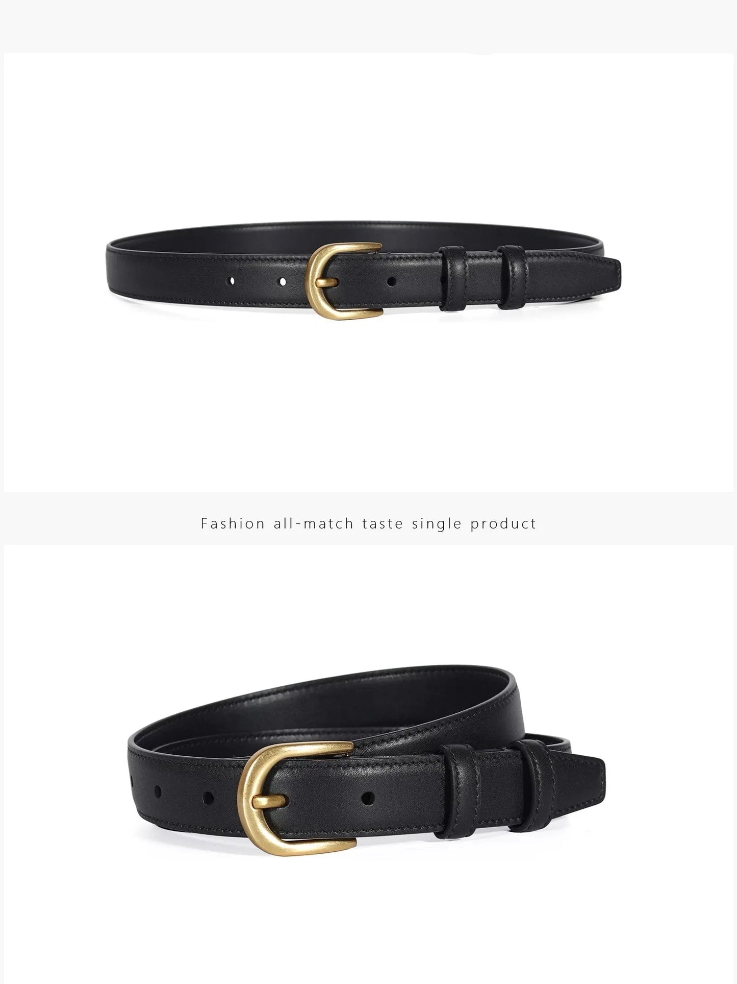 Elite Style Genuine Leather Belt